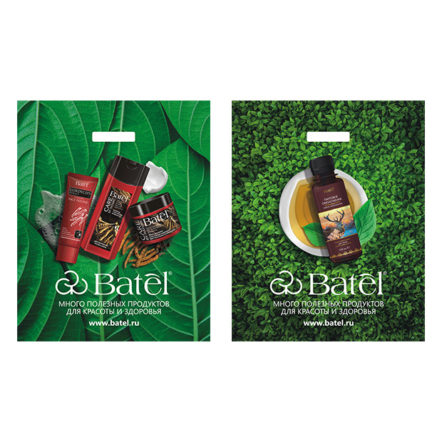 Пакет фирменный Batel Nature, 38*47 см