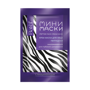 Мини-маска для лица пептидная с ниацинамидом: применение, состав, отзывы. Купить в интернет-магазине - Батэль